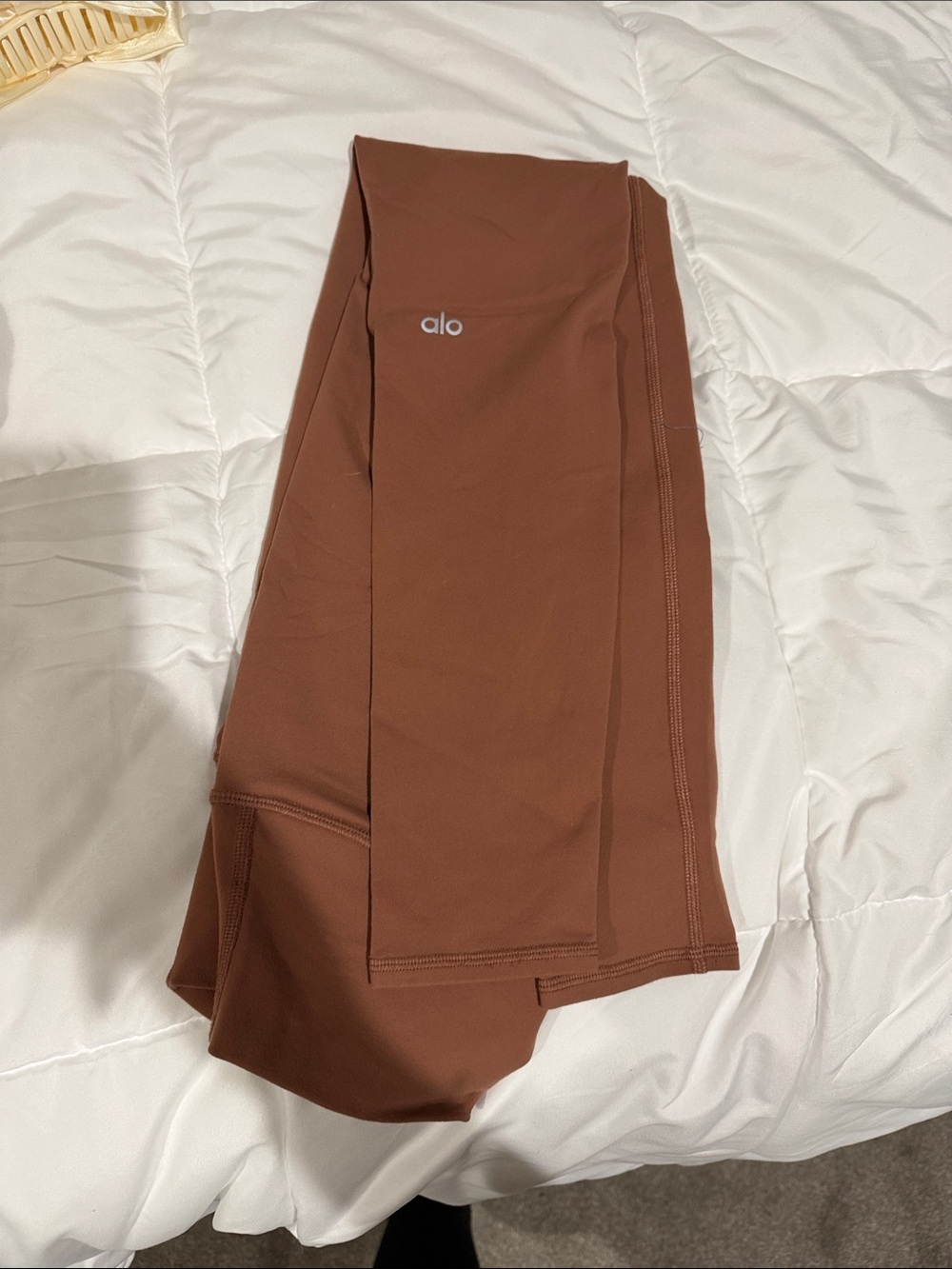 ALO Yoga High-Waist Leggings in Rust